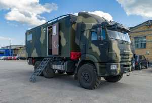 Дом на колёсах КАМАЗ 43118!