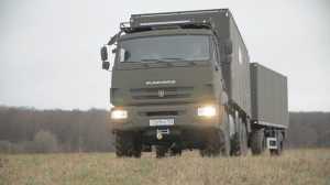 Видеообзор на автодом КАМАЗ 43118 с сауной